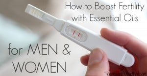 boost fertility with essential oils